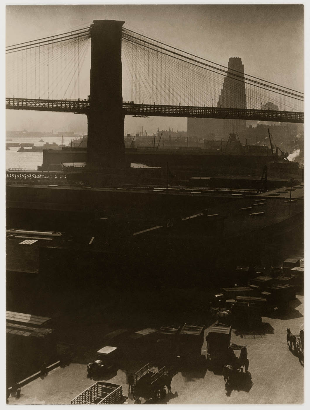 Consuelo Kanaga (American, 1894-1978) 'Untitled (Downtown New York)' 1922-1924